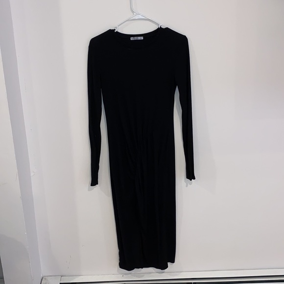 Beautiful black midi dress - Picture 3 of 3
